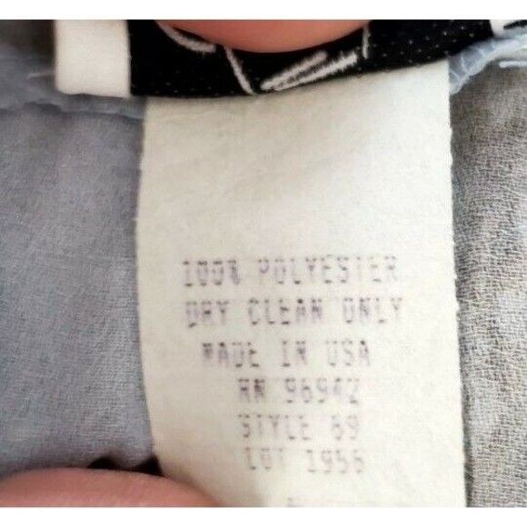 GANTOS Women’s Sz 6 Palazzo Pants Split Wide Leg Double Layered Floral Side Zip - Picture 5 of 6